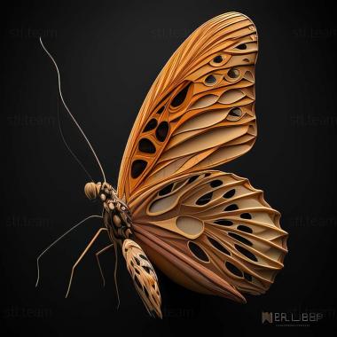 3D model Ideopsis juventa (STL)